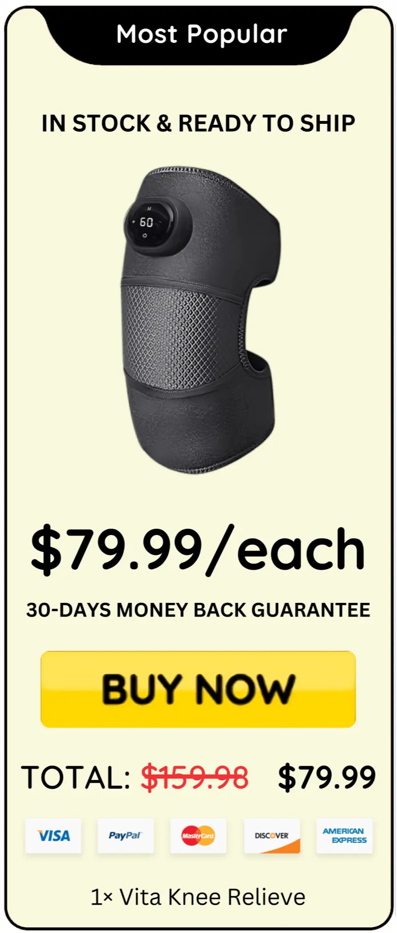 Vita Knee Relieve price 